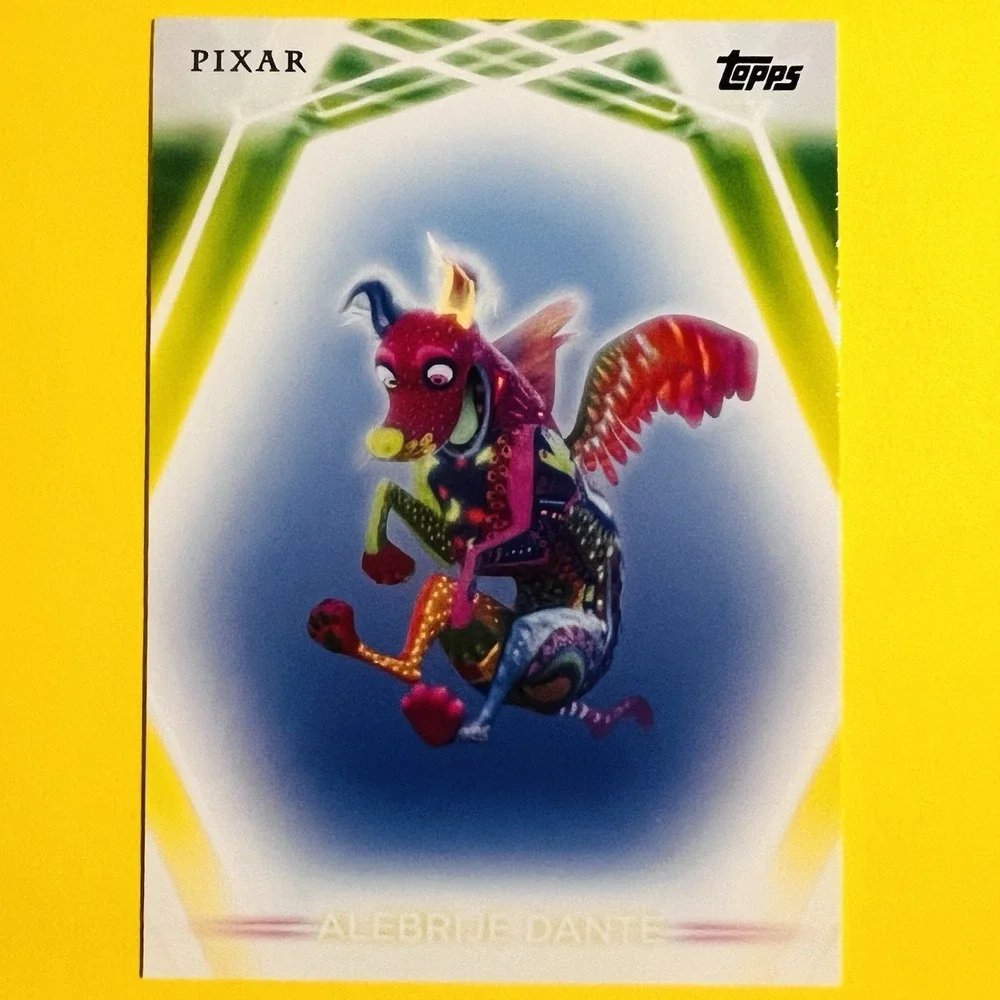 2026 Topps Disney Neon Alebrije‎ Dante #70 Coco Pixar Base Card